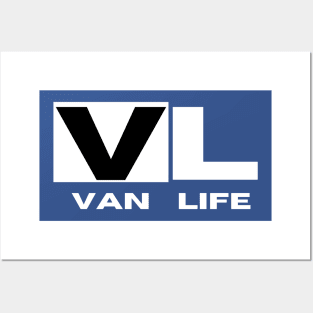 VL Van Life Logo Posters and Art